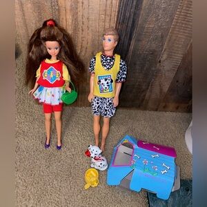 Vintage Barbie dolls